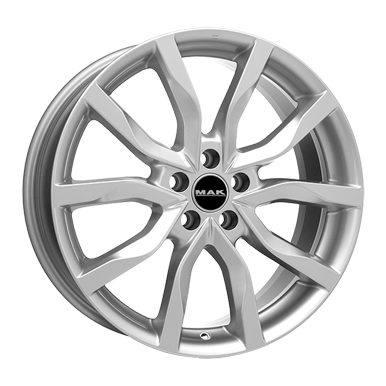 MAK Koln 8x18 5*112 ET25 DIA66.6 Silver Литой