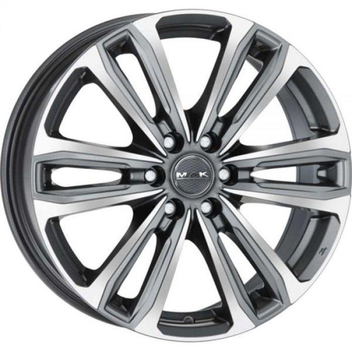 MAK Safari 6 7.5x17 6*139.7 ET25 DIA106.1 Gunmetal Mirror Face Литой