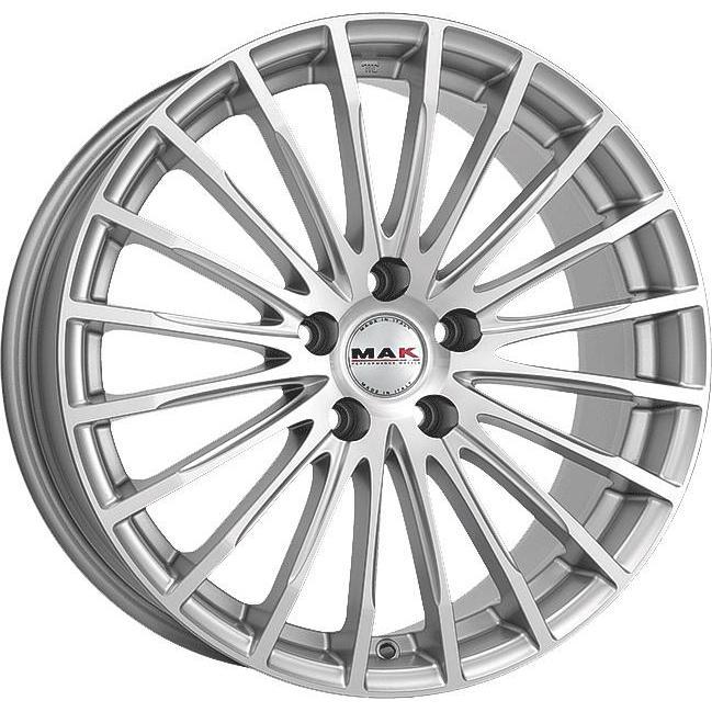 MAK Fatale 7.5x17 5*108 ET45 DIA72.3 Silver Литой