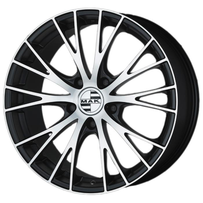 MAK Rennen 8.5x19 5*112 ET21 DIA66.6 Ice Black Литой