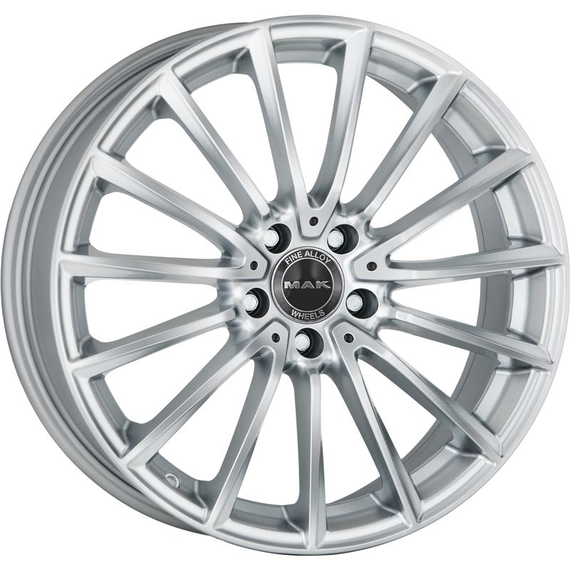 MAK Komet 7.5x17 5*112 ET40 DIA66.6 Silver Литой