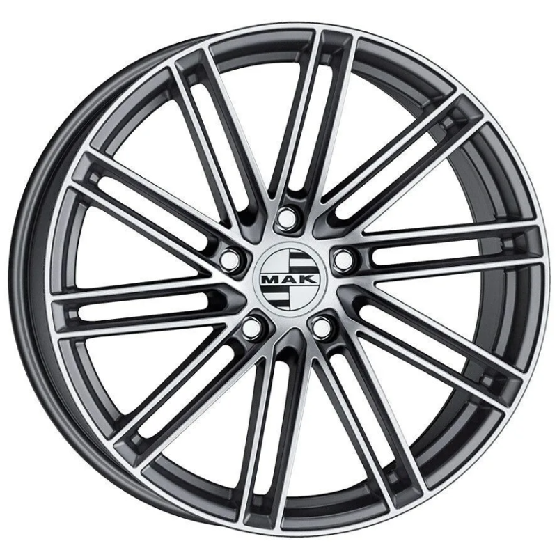 MAK Leipzig-D 11.5x22 5*130 ET69 DIA71.6 Gunmetal Mirror Face Литой