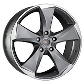 MAK Raptor 5 9x18 5*114.3 ET35 DIA76.1 Graphite Mirror Face Литой